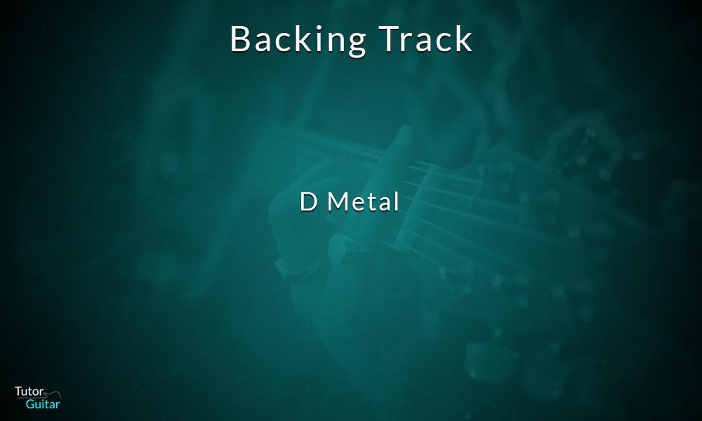 D Metal backing track